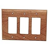 Sierra Lifestyles Traditional Switch Plate, 3 Rocker, Cherry by Sierra Lifestyles