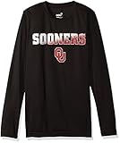 NCAA Oklahoma Uパフォーマンス長袖Tee M ブラック