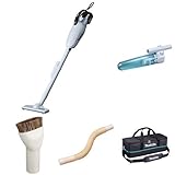 マキタ 充電式クリーナ 18V (バッテリー・充電器付) CL181FDRFW ・サイクロンアタッチメント・ソフトバッグ・先端アタッチメントセット