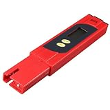 efaster ( TM )実用的デジタルメーターPhテスター水族館プール水ワイン尿LCDペンモニター US サイズ: 155*29*16mm カラー: レッド