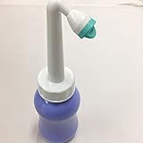 【★送料無料★】携帯ウォシュレット 手動タイプ ソフトボトルとノズルセット（容量300ml）