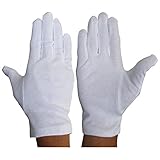 ウインセス 【ぴったりフィット綿手袋】 綿スムス ／ マチ付き手袋 （12双） (LL)