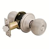 Master Lock CACR115 Modified Ball Knob, Keyed Entry with Recodable Cylinder, Satin Nickel by Master 