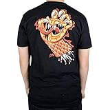 ブラック/Sサイズ/サンタクルズ SANTA CRUZ スケボー Tシャツ CAB HAND TEE NO105