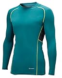 KR:47073 長袖アンダーレイヤーシャツ[L 83: ターコイズ]