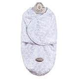 Baby's Small Rose Motif Swaddle Bag for 0-3 Months By Blankets And Beyond White by Blankets and Beyo