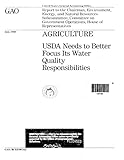 Agriculture: USDA Needs to Better Focus Its Water Quality Responsibilities