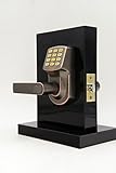 スマートフォン管理キーレスドアロック/ Smartlock / Airbnb / Oil Rubbed Bronze / left-hingedドアのみ