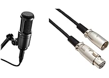オーディオテクニカ コンデンサーマイクロホン AT2020 + XLRケーブル ATL458A/3.0 セット