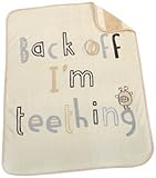 Bizzi Growin Back Off Slogan Blanket by Bizzi Growin