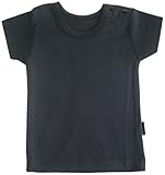 エンリコ・ジリ シルキーフライス 半袖Tシャツ 80cm ブラック ND12333 日本製