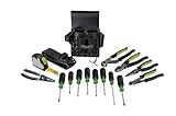 Greenlee 0159-24 Electrician's Tool Kit, Metric, 16 Piece by Greenlee