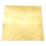 Viviseason(ビビシーズン) 200x200mm 黄銅板 真鍮板 黄銅プレート 彫刻銅板 Diy銅板 金属製 高いクオリティ 厚さ0.5mm 0.8mm 1mm 3つのサイズ選択可能