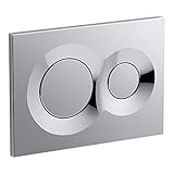 Kohler k-75890 Lynkデュアルフラッシュアクチュエータプレート、 K-75890-CP 1