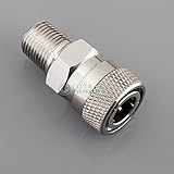 VERY100　Paintball CO2 HPA エアコンプレッサー クイックプラグ アダプター メス　クイックディスコネクト　1/8NPT
