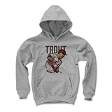 500レベルのMike Trout Kids Youth Hoodie – Los Angeles野球ファンギアの公式ライセンスMLB Players Association – Mike Trout