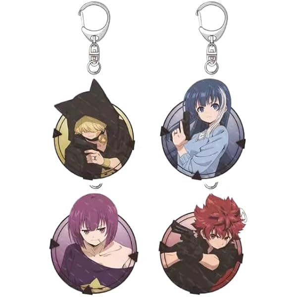 Amazon.co.jp: キーホルダー グッズ 7枚セット アニメペンダント