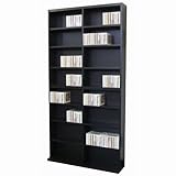 DVD&amp;CDラック　DUCD-720　＊３色＊ (黒)