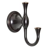 DELTA 137239 Meridian, Bath Hardware Accessory, Double Robe Hook, Oil Rubbed Bronze by DELTA FAUCET