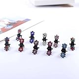 Chenyi　ヘアクリップ 赤ちゃん　子供 大人　ヘアアクセサリー　女性　髪飾り 髪留め　10個セット