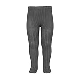 コンドル Condor 子供タイツ リブタイツ(全65色)  Anthracite(アンスラサイト) 6(5歳~6歳)