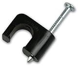 Gardner Bender pcc-300同軸ケーブルStaple、1 / 4 in。、cat6、rg-59、RG - 6、ブラック