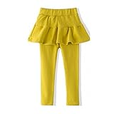 Plus Nao(プラスナオ) 子供用・スカート付レギンスパンツ・スパッツ・スカッツ・シンプル無地・カジュアル 110 ピンク