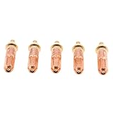 Dolity 5点セット　切断トーチ　先端のヒート　プロパン ガス 酸素用　切断ノズル　真ちゅう製　 - 2＃0.25MPa