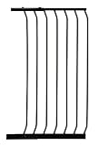 Dreambaby, Grille d'extension de 54 cm en noir (avec 1m de hauteur)