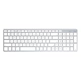 Satechi サテチ Bluetooth ワイヤレススマートキーボード (白/Mac US配列) Wireless Keyboard White ST-BWSKMS