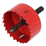 uxcell ホールソー　バイメタル製ホールソー　カッター　ドリルビット　60mmカット直径