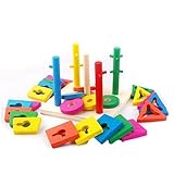 28 Pcs Cartoon Creative Nature Animals Puzzle Wooden Toy Baby Intelligence Domino Game by kangbaobei