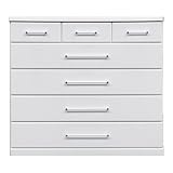 アルファタカバ ベビータンスシリーズ マリーダ 120cm幅5段 ホワイト