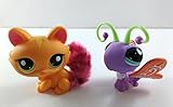 Littlest Pet Shop Cutest Pets Cat #2576 and Butterfly #2577 [並行輸入品]