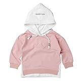 Domybest 春秋 子供服 ベビー服 普段着 パーカー フード付き 男の子 女の子 2-7歳 ピンク 暖かく保つ 大晦日 七五三 新年会 誕生日 記念日 お祝い ギフト パーティー