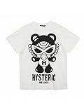 (ヒステリックミニ) Hysteric Mini Teddy mini ストレートビッグシルエット 半袖Tシャツ 140cm ホワイト
