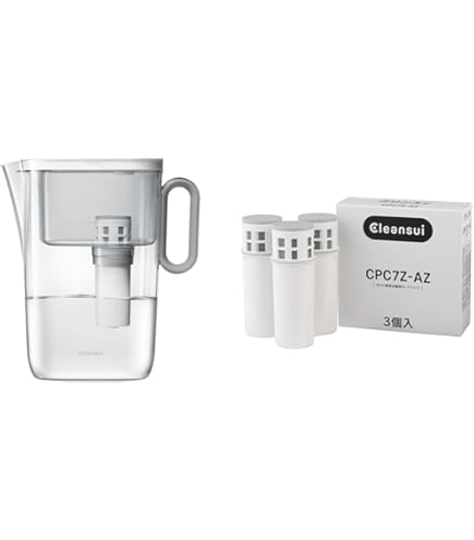 Amazon | 【セット買い】クリンスイ 浄水器 ポット型 最大容量モデル
