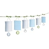 Christening Paper Lanterns Wall Decoration Party [並行輸入品]
