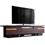 タンスのゲン 日本製 テレビ台 幅150cm 完成品 大川家具 アルダー無垢材 引き出し収納 フルオープンスライドレール ローボード ブラウン 51900003 01