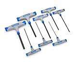 Allen 56652G Metric Dual Material T-Handle Set, 8-Piece [並行輸入品]