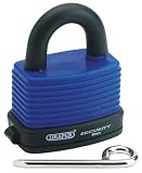 Draper 64175 48 mm Weatherproof 4-number Combination Padlock by Draper