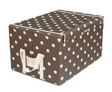 ライゼンタール ストレージボックス モカ ドット S 39-0949-00