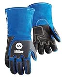 Miller 263350 Arc Armor Extra Heavy Duty MIG/Stick Welding Glove, Large by Miller Electric