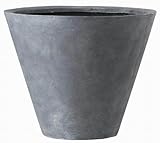 ファイバー製軽量植木鉢 ＬＬシンプルコーン 深型 60cm ／植木鉢