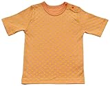 アンナニコラ アップルドット シンプル半袖Tシャツ 70cm オレンジ I-11153 日本製