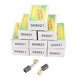 uxcell モーターカーボンブラシ カーボン 金属 13 x 7.5 x 6.5mm 10ペア