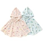 BABBLE BOON ポンチョ (50～80cm) キムラタンの子供服 (69802-163) ピンク 50～80