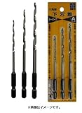STAR-M No.75B-SA 六角軸下穴錐 Aセット(3･4･5mm) スターエム