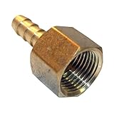 LASCO 17-7609 1/8-Inch Female Pipe Thread by 3/8-Inch Hose Barb Brass Adapter [並行輸入品]