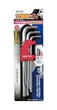 ストロングツール(Strong TooL) 9pc六角棒レンチ ロング 12958